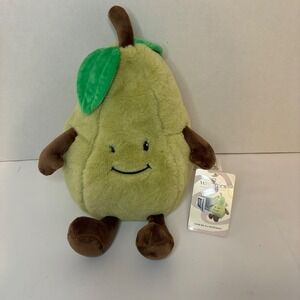 Warmies Pear Plush Stuffed Fruit Wellness Lavender Hug Loveable Microwave Safe